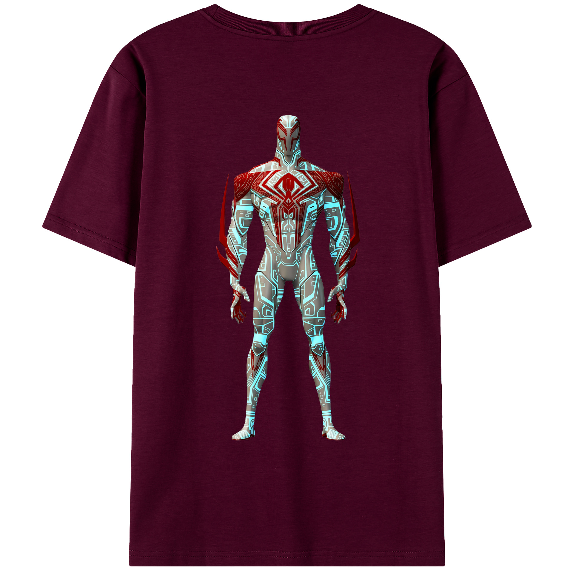 （画像用） Spider Man スパイダーマン レディース半袖Tシャツ(バックプリント)